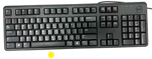 DELL KEYBOARD KB212-B CN-04G481-71616-3CH-0B01-A00 BLACK 104 KEYS OAL 17-3/4" - Picture 1 of 7