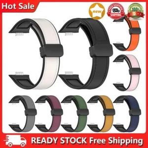 Silicone Leather Strap Sweatproof Sport Strap for Huawei Watch Fit 3 Accessories - Afbeelding 1 van 39