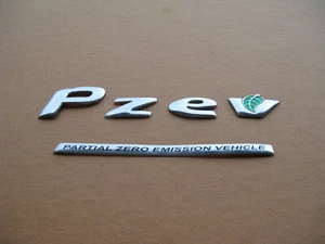 SUBARU LEGACY IMPREZA PARTIAL ZERO EMISSION VEHICLE PZEV EMBLEM LOGO SIGN A45667 - Picture 1 of 3