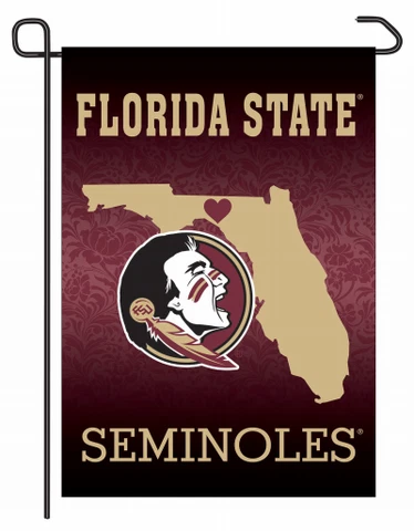 Florida State Seminoles 12" x 18" Premium Home State Garden Flag Cover