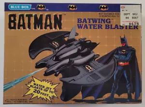Blue-Box Batman Movie Batwing Water Blaster 1989 34029 Neu in Box - Bild 1 von 6