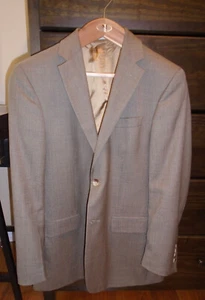 Geoffrey Beene Sport Coat -- 40R -- Gold/Light Brown Sportcoat - Picture 1 of 8