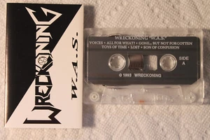 Wreckoning – W.A.S. US orig' private cassette THRASH metal 1993 TESTED - Picture 1 of 1