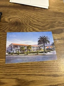 Ocean Palms Motor Lodge, Santa Barbara Kalifornien Vintage Postkarte - Bild 1 von 2