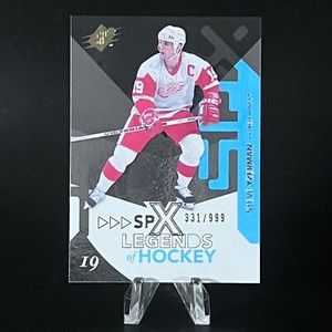 Steve Yzerman 2010-11 SPx Legends of Hockey #106 /999 Red Wings HOF RARE LOOK!!