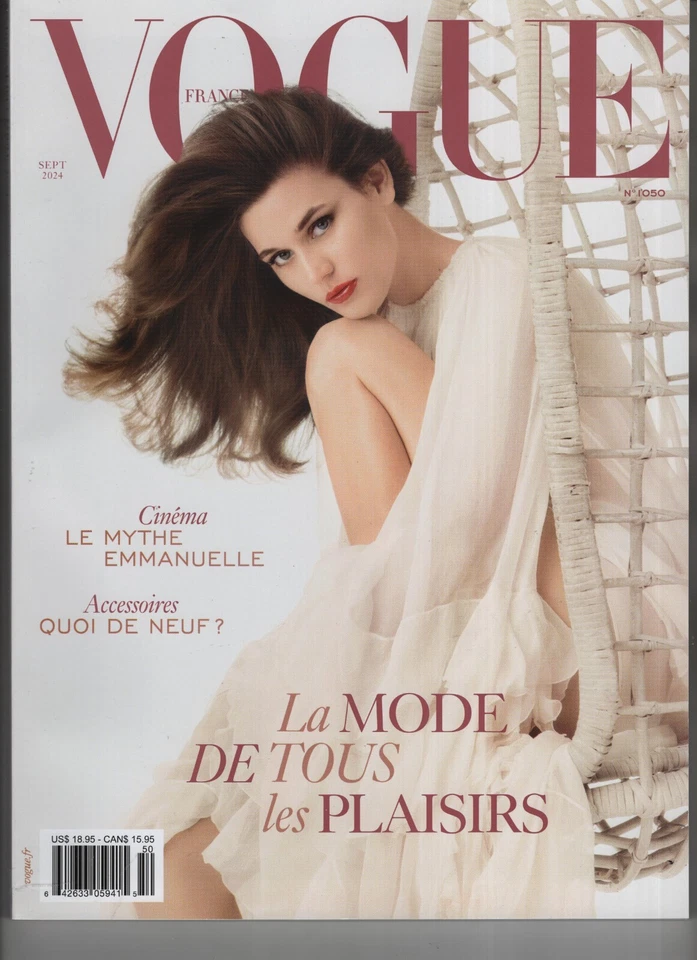 Lara Stone Vogue Paris Magazine 90th Anniversary Issue October 2010