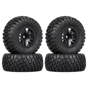 Austar RC Auto Gummi Reifen Rad für 1/10 ARRMA SENTON XLH 9125 Traxxas Slash - Bild 1 von 3