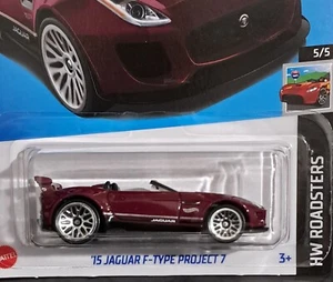 2024 Hot Wheels HW Roadsters '15 Jaguar F-Type Project 7 - Picture 1 of 5