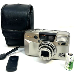 Pentax Espio 140M Compact Camera Point & Shoot 38-140mm Analogic 35mm Vintage - Picture 1 of 8