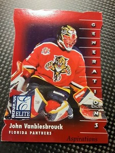 97/98 DonRuss Elite ASPIRATIONS Insert JOHN VANBIESBROUCK #126 Panthers /750