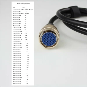 Cable de 38 pines para escáner de diagnóstico MB STAR C3 para Mer*cedes Be*z NUEVO - Imagen 1 de 5
