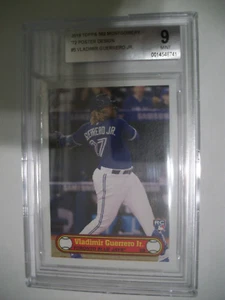 VLADIMIR GUERRERO JR 2019 Topps 582 Montgomery '72 Poster Des. #5 BGS MINT 9 RC - Picture 1 of 1