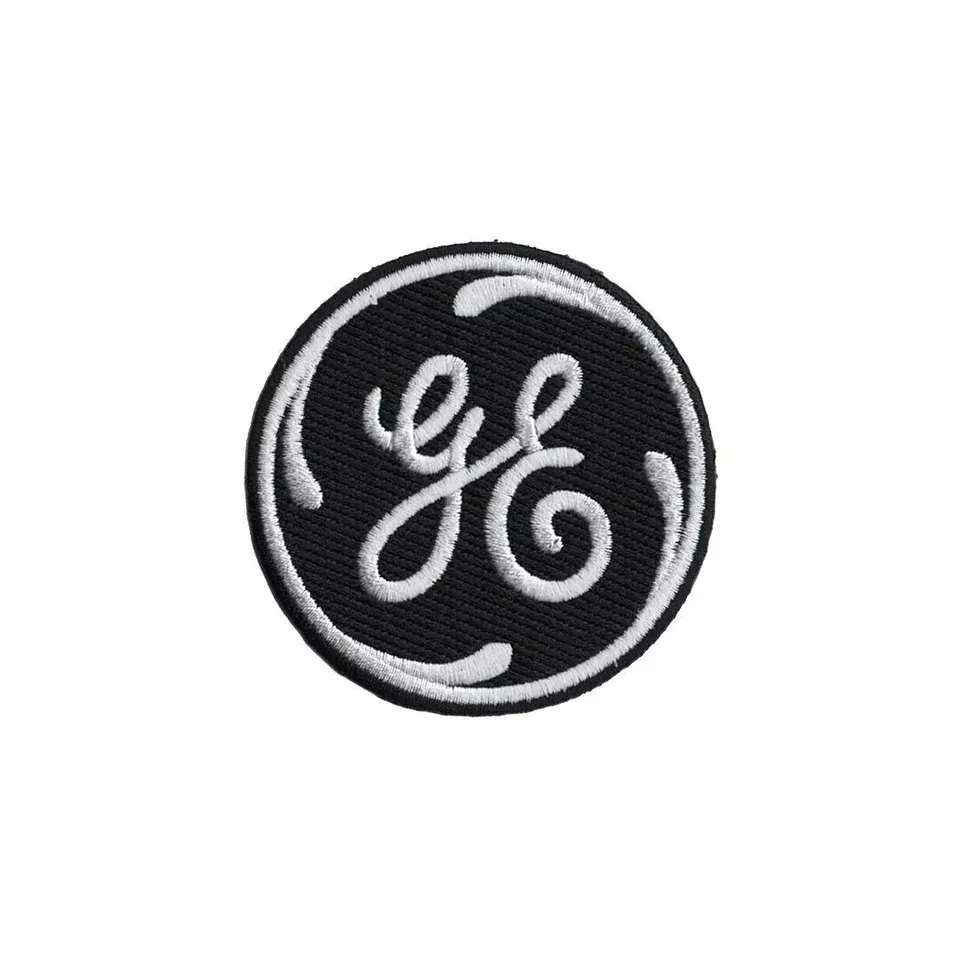 General Electric Black Patch  3" Hook Loop tactical Patch - Image 1 of 1