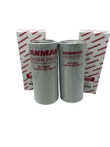Yanmar kit 119593-35100-12 & 119593-35400-12 Oil Filter Element Genuine OEM - Picture 1 of 4
