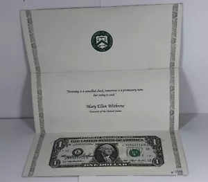 1993 $1 Signed by the Treasurer. Hand Signed. - Picture 1 of 5
