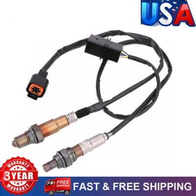 2Pcs Oxygen Sensor For Kia Spectra5 2.0L L4 2005 2006 2007 2008 2009 Up+Down - Image 1 of 4