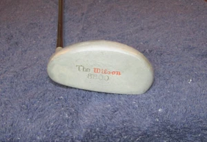 Vintage The Wilson 8800 Mid-Mallet Golf Club Putter Regular Steel Shaft 35" RH - Picture 1 of 6