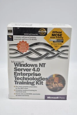 Microsoft Windows NT Server 4.0 Enterprise Technologies Training Kit MCSE 70-068 - Image 1 of 4