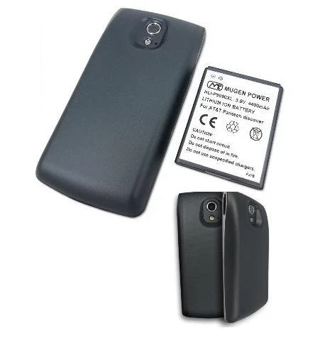 Batería de vida extendida Mugen Power 4400MAH para Pantech Discover P9090 AT&T P-9090 Foto 1 de 1