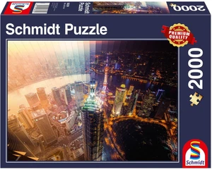 NEW Schmidt  Jigsaw Puzzle 2000 Pieces 14+ Ages Day And Night, Time Slice - Picture 1 of 2