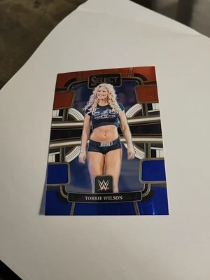 2024 WWE Panini Select Retail Exclusive Red & Blue Foil Base TORRIE WILSON - Image 1 of 2