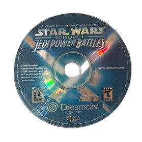 Sega Dreamcast Star Wars  Jedi Power Battles - Disc Only Untested