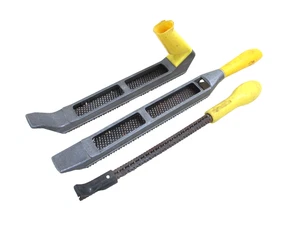 3-pc. STANLEY TOOLS SURFORM WOOD RASPS - Picture 1 of 11