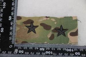 GENUINE US ARMY ISSUE MCU MULTICAM 1 STAR BG GENERAL RANK INSIGNIA CLOTH - Picture 1 of 1
