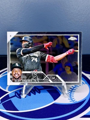 2023 Topps Chrome #34 Eloy Jiménez - Chicago White Sox - Image 1 of 2