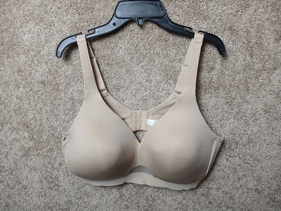 Sujetador Cacique Ligeramente Forrado Inalámbrico Confort Soporte Lane Bryant Crema Talla 42C Foto 1 de 4