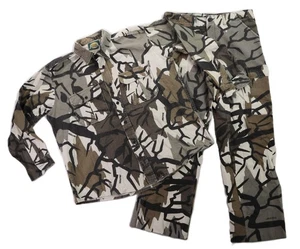 VTG CABELAS USA Mens XL 34 x 30 Predator Camo Flannel Shirt Pants Cargo SET 2 Pc - Picture 1 of 24