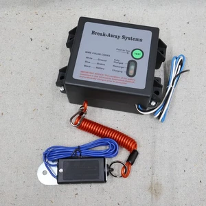 12V Trailer Breakaway Kit, Trailer Brake Controller with LED Test Light/Electric - Bild 1 von 3