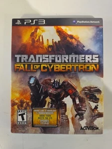 Transformers: Fall of Cybertron Sony PlayStation 3 PS3 2012 *Complete w/ Manual* - Picture 1 of 6