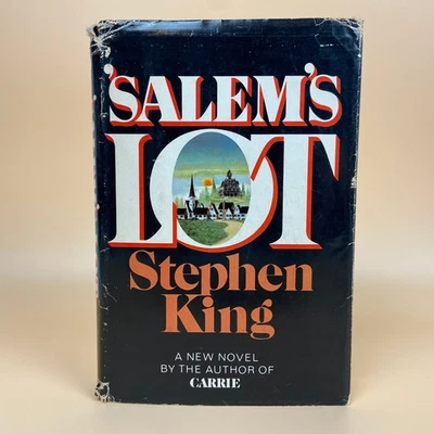Salems Lot by Stephen King Hardcover Book Club Edition 1975 with Dust Jacket - Image 1 of 4