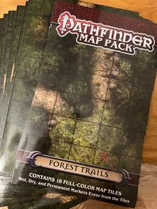 Game Mastery Map Pack - Forest Trails - Complete - Picture 1 of 2