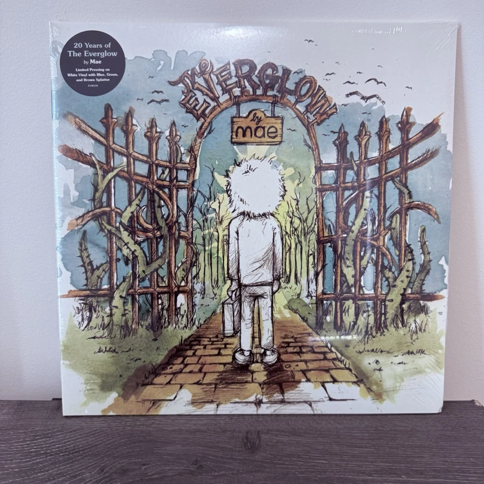 MAE - The Everglow Vinyl LP White w/ Blue Green Brown Splatter /250 *SHIPS TODAY - Image 1 of 1