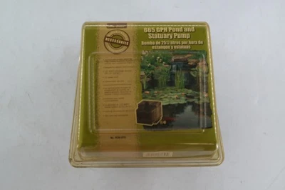 Little Giant 665 GPH 池塘和雕像泵全新旧货 PEM-070 — 第 1/4 张图片