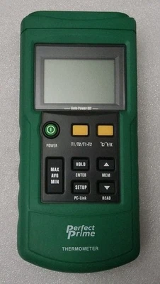 Termómetro termopar Perfect Prime TC2100 - 2 canales Foto 1 de 4