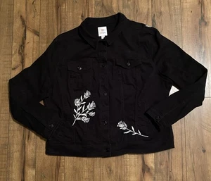 #1017 LuLaRoe 3x schwarz mit weißen Rosen - Bild 1 von 9