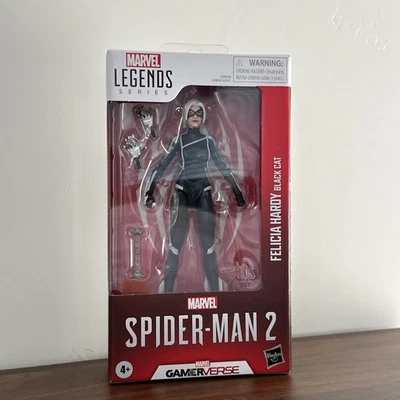 Marvel Legends GamerVerse SpiderMan 2 Felicia Hardy Black Cat 6" Action Figure - Image 1 of 4