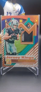 🔥Brock Bowers🔥Patch /100🔥2025 Panini Donruss Jersey Kings #JK-BBS - Bild 1 von 6