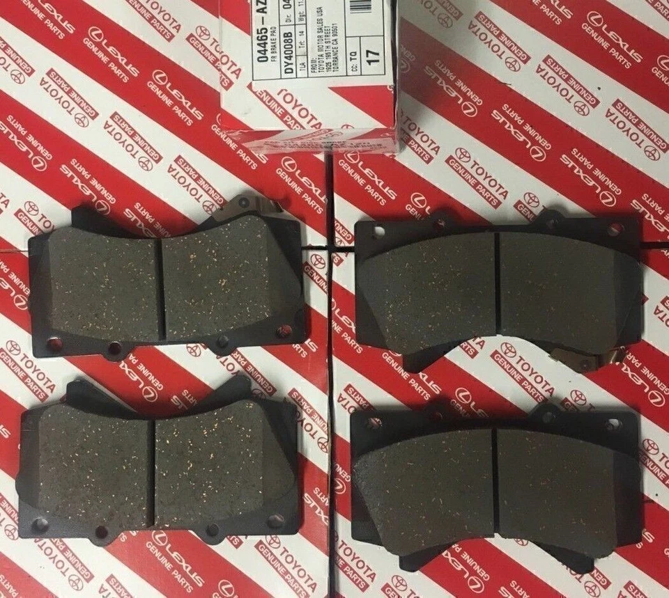 Pastillas de freno delanteras Toyota 2008-2021 LX570 LAND CRUISER ORIGINALES OEM 04465-AZ220 Foto 1 de 4