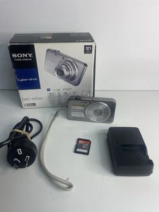 Sony Cybershot DSC-WX50 16.2MP Black Digital Camera w/Box & Charger/ Sd Card - Picture 1 of 6