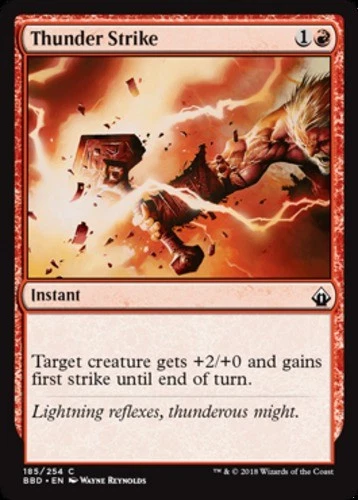 x1 Thunder Strike - Battlebond - NM - MTG - Image 1 of 1