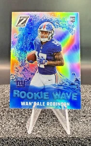 Wan'Dale Robinson SP RC 2022 Panini Zenith Rookie Wave Silver New York Giants - Bild 1 von 2