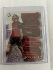 Estuche Mojo Cromo Florian Wirtz 2024-25 Topps Hit Bayer Leverkusen Liverpool - Imagen 1 de 3