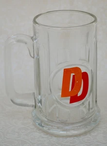 TRUE VINTAGE! DOUBLE DIAMOND HALF PINT GLASS 1970s ER CROWN MARKING - SOUND! - Picture 1 of 3