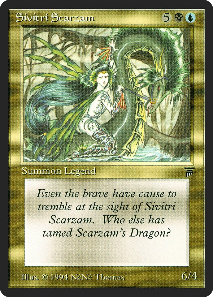 Sivitri Scarzam (MP) Legends LEG Magic MTG - Image 1 of 1