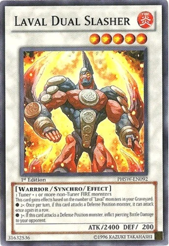 Laval Dual Slasher - PHSW-EN092 - Common - Unlimited Edition Near Mint Photon Sh - Image 1 of 1