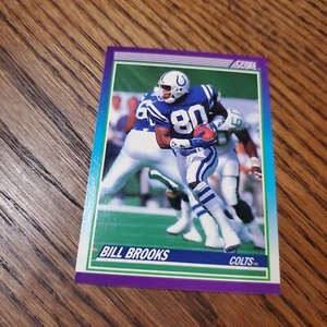 1990 Score Bill Brooks Indianapolis Colts #168 - Foto 1 di 2